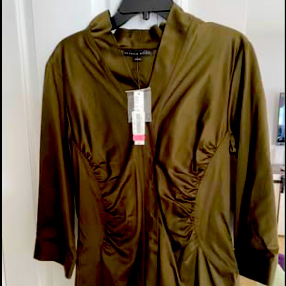 Antonio Melani Brown Top